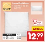 Luxus Kopfkissen im Angebot bei Netto Marken-Discount in Hennef Luxus Kopfkissen Angebote von Dekor bei Netto Marken-Discount Hennef für 12,99 €