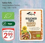 Räucher Tofu Mandel Sesam Angebote von Taifun bei GLOBUS Krefeld für 2,99 €