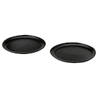 Teller schwarz im Angebot bei IKEA in Würzburg Teller schwarz Angebote von STOCKHOLM 2025 bei IKEA Würzburg für 17,99 €