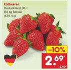 Aktuelle Erdbeeren Angebote bei Netto Marken-Discount in Koblenz Aktuelles Erdbeeren Angebot bei Netto Marken-Discount in Koblenz ab 2,69 €
