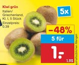 Kiwi grün Angebote bei Netto Marken-Discount Mannheim für 1,00 €