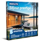 Coffret cadeau SmartBox Insolite Séjour prestige - Fnac Coffret cadeau SmartBox Insolite Séjour prestige à 299,90 € dans le catalogue Fnac