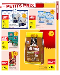 Prix et réduction Croquettes Chien dans le prospectus Carrefour en cours Offre Croquettes Chien dans le catalogue Carrefour du moment à la page 41
