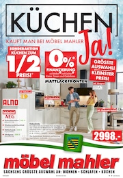 Möbel Mahler Siebenlehn Prospekt für Lichtenberg: "KÜCHEN KAUFT MAN BEI MÖBEL MAHLER", 16 Seiten, 25.02.2026 - 03.03.2026