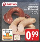 Hausmacher Leberwurst Angebote von Rasting bei EDEKA Aachen für 0,99 €