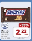 Mars oder Snickers im Angebot bei combi in Bremen Mars oder Snickers Angebote von Snickers bei combi Bremen für 2,22 €