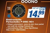 Elektronische Parkscheibe P-DISC NO1 Angebote von OOONO bei expert TeVi Nürnberg für 14,99 €