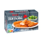 Aiguillettes Panées De Colin D'alaska Surgelées Auchan à 4,95 € dans le catalogue Auchan Hypermarché