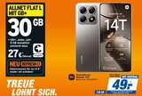 Smartphone 14T bei expert im Zimmern Prospekt für 49,00 €