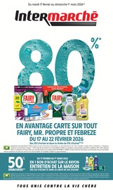 Catalogue Intermarché Contact à Anneyron cette semaine, valable du 17/02/2026 au 01/03/2026 Prospectus Intermarché Contact à Anneyron, "Intermarché", 32 pages de promos valables du 17/02/2026 au 01/03/2026