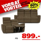 Opal 3-Sitzer oder 2-Sitzer Sofa Angebote von Seats and Sofas bei Seats and Sofas Neustadt für 899,00 €