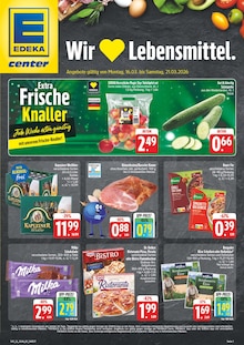 E center Prospekt Wir lieben Lebensmittel! mit 30 Seiten