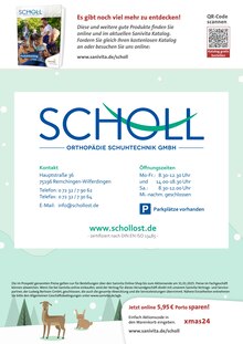 König Pilsener im Scholl Orthopädie-Schuhtechnik GmbH Prospekt "Schenken Sie Gesundheit!" mit 6 Seiten (Pforzheim)