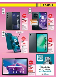 Prix et réduction Téléphone dans le prospectus Super U en cours Offre Téléphone dans le catalogue Super U du moment à la page 3