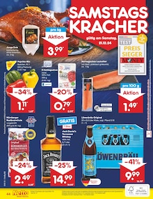 Lachs im Netto Marken-Discount Prospekt "Aktuelle Angebote" mit 56 Seiten (Stuttgart)