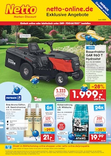 Bohrmaschine im Netto Marken-Discount Prospekt "netto-online.de - Exklusive Angebote" mit 40 Seiten (Mannheim)