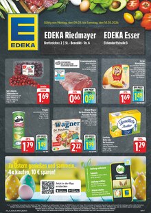 Fleisch im EDEKA Prospekt "Wir lieben Lebensmittel!" mit 8 Seiten (Würzburg)