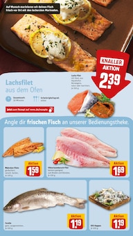 Lachs im REWE Prospekt "Dein Markt" mit 33 Seiten (Leipzig)