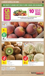 Prix et réduction Melon Charentais dans le prospectus Intermarché Express en cours Offre Melon Charentais dans le catalogue Intermarché Express du moment à la page 3