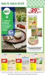 Prix et réduction Yaourt nature dans le prospectus Carrefour Market en cours Offre Yaourt nature dans le catalogue Carrefour Market du moment à la page 3