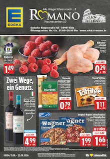 Aktueller EDEKA Prospekt "Aktuelle Angebote" für Köln Aktueller EDEKA Prospekt für Köln mit Seiten