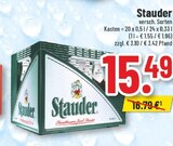 Bier im Angebot bei Trinkgut in Menden Bier Angebote von Stauder bei Trinkgut Menden für 15,49 €