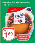 Rührteig Tortenboden Angebote von Jeden Tag bei GLOBUS Bad Homburg für 1,69 €