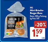 Mini-Brioche-Burger-Buns Angebote von BBQ bei ALDI SÜD Oberhausen für 1,59 €