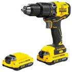 Perceuse visseuse sans fil Stanley Fatmax V20 SFMCD715D2K-QW - 2x2Ah en promo chez Castorama Argenteuil à 83,58 €