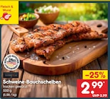 Aktuelle Schweinefleisch Angebote bei Netto Marken-Discount in Wolfsburg Aktuelles Schweine-Bauchscheiben Angebot bei Netto Marken-Discount in Wolfsburg ab 2,99 €