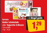 kinder Schokolade von Ferrero für 1,29 € bei Markant im Angebot kinder Schokolade von Ferrero im aktuellen Markant Prospekt