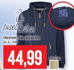 Herren-Sweatjacke im Angebot bei Kaufhaus Stolz in Flensburg Herren-Sweatjacke Angebote von Insel Leben bei Kaufhaus Stolz Flensburg für 44,99 €