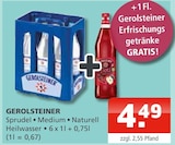 Getränke Oase - Sprudel • Medium • Naturell Heilwasser Angebot im Prospekt Sprudel • Medium • Naturell Heilwasser bei Getränke Oase im Prospekt "" für 4,49 €