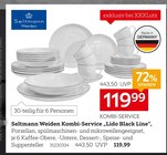 Aktuelles Kombi-Service „Lido Black Line“ Angebot bei XXXLutz Möbelhäuser in Köln ab 119,99 €