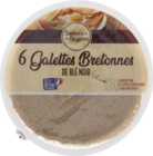 6 galettes bretonnes de blé noir en promo chez Lidl 6 galettes bretonnes de blé noir dans le catalogue Lidl