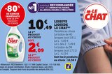 Lessive liquide - Le Chat - Super U à Calais Lessive liquide - Le Chat en promo chez Super U Calais à 2,09 €