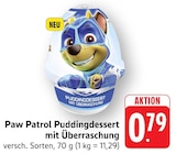 Paw Patrol Puddingdessert mit Überraschung bei EDEKA im Radolfzell Prospekt für 0,79 €
