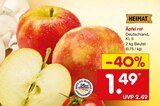 Äpfel rot im Angebot bei Netto Marken-Discount in Würzburg Äpfel rot Angebote von Heimat bei Netto Marken-Discount Würzburg für 1,49 €
