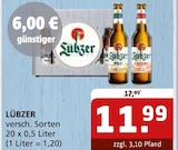 Aktuelle Lübzer Angebote bei Getränke Quelle WVG in Magdeburg Aktuelles Lübzer Angebot bei Getränke Quelle WVG in Magdeburg ab 11,99 €