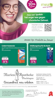 Aktueller mea - meine apotheke Prospekt "Unsere Januar-Angebote" Seite 1 von 4 Seiten