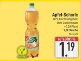 Äpfel im EDEKA Prospekt Apfel-Schorle im aktuellen EDEKA Prospekt für 1,19 €