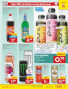 Energydrink im Netto Marken-Discount Prospekt "Aktuelle Angebote" mit 62 Seiten (Remscheid)