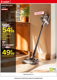 Offre Aspirateur dans le catalogue Carrefour du moment à la page 2