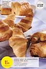 Assortiment de viennoiseries pur beurre X6 en promo chez Intermarché Assortiment de viennoiseries pur beurre X6 dans le catalogue Intermarché