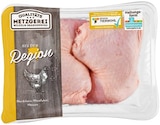 Frische Hähnchen-Schenkel im Angebot bei REWE in Detmold Frische Hähnchen-Schenkel Angebote von Qualitätsmetzgerei Wilhelm Brandenburg bei REWE Detmold für 4,99 €