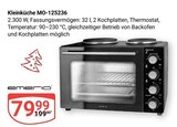 Aktuelle Backofen Angebote bei GLOBUS in Bochum Aktuelles Kleinküche MO-125236 Angebot bei GLOBUS in Bochum ab 79,99 €