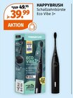 Schallzahnbürste Eco Vibe 3+ von Happybrush für 39,99 € bei Müller im Angebot Schallzahnbürste Eco Vibe 3+ von Happybrush im aktuellen Müller Prospekt