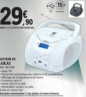 E.Leclerc - LECTEUR CD : offre du catalogue Promo LECTEUR CD à 29,90 € dans le catalogue E.Leclerc ""