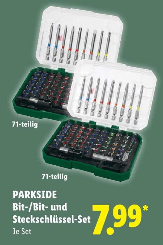 Bit-/Bit- und Steckschlüssel-Set