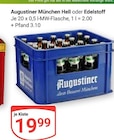 München Hell Angebote von Augustiner bei GLOBUS Ludwigshafen für 19,99 €